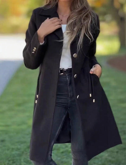Damen Übergangsjacke Italienischer Schnitt Elegantes Design