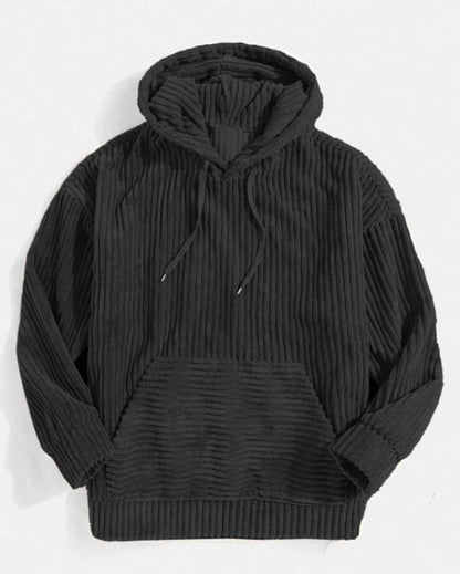 Damen Kapuzenpullover Rippdesign Norvielle