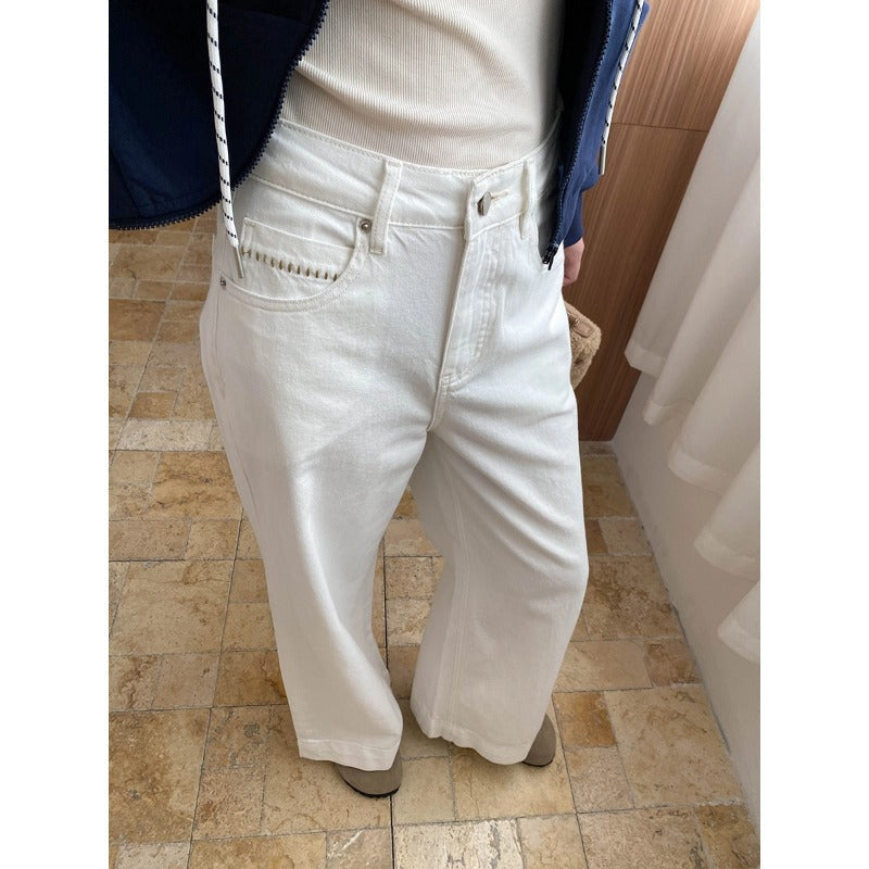 Damen Langarmshirt Feine Rippstruktur Norvielle - Norvielle