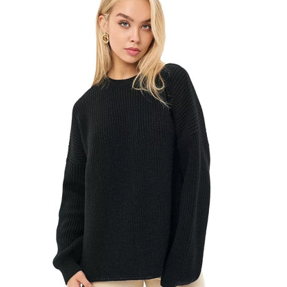 Damen Grobstrickpullover Norvielle