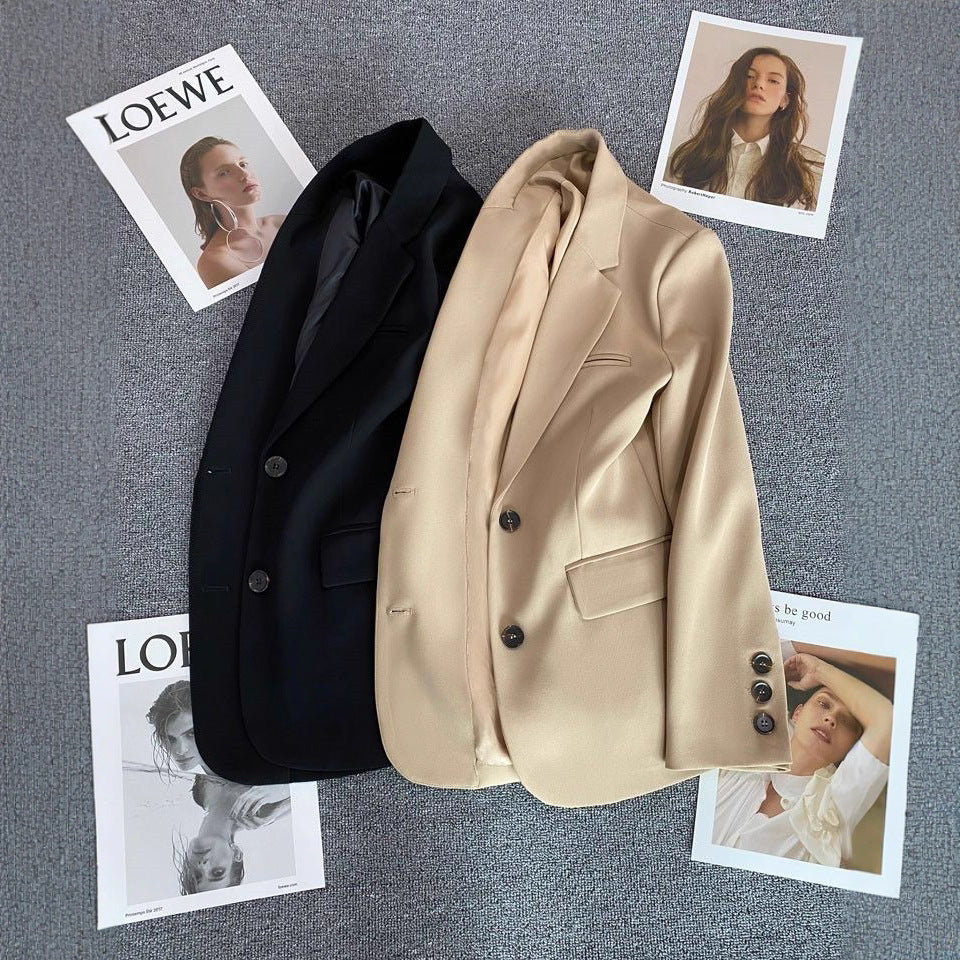 Damen Blazer Elegantes Design dekorative Knöpfen