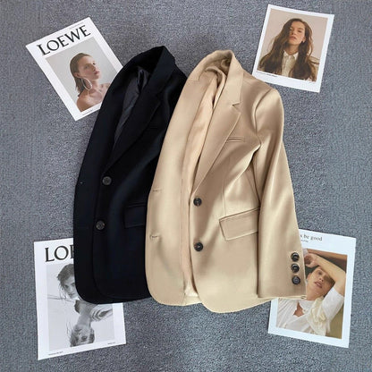 Damen Blazer Elegantes Design dekorative Knöpfen