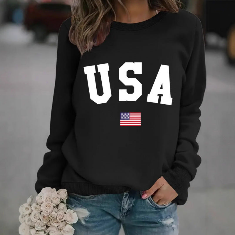 Damen Sweatshirt Modernes Statement Gemütlich Norvielle - Norvielle