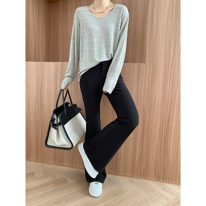 Damen Palazzo-Hose Gestreift Norvielle