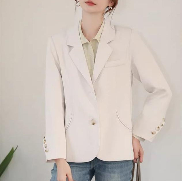Damen Blazer Elegant Tailliert Norvielle