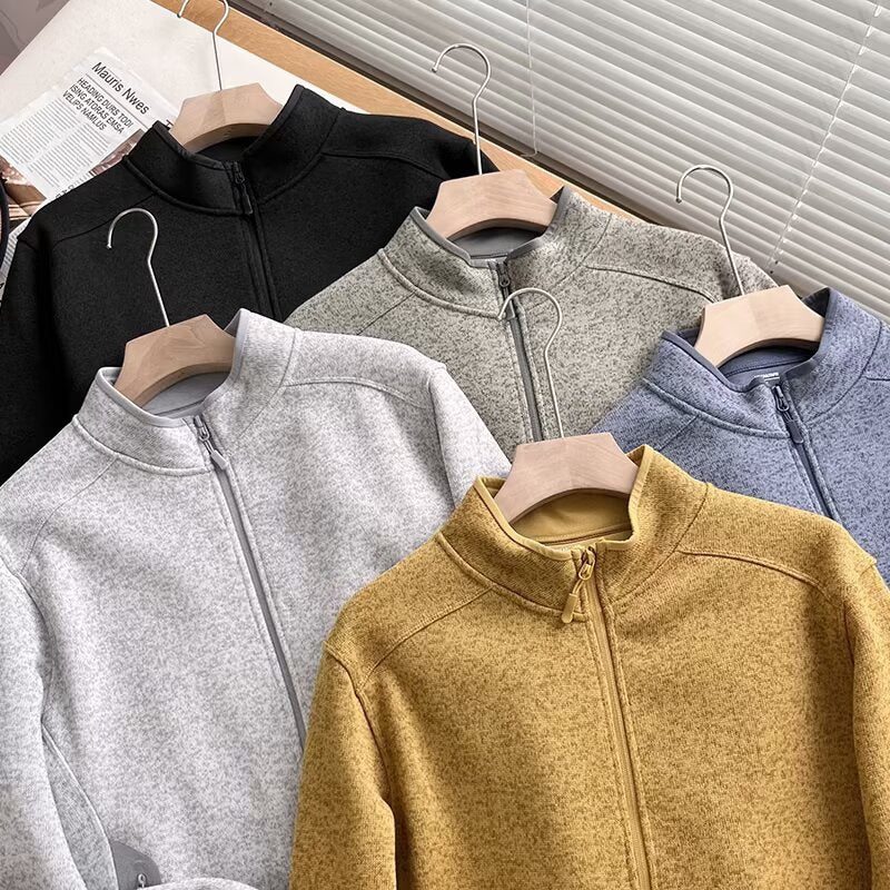 Damen Funktionsjacke Atmungsaktiv Reißverschlusstaschen