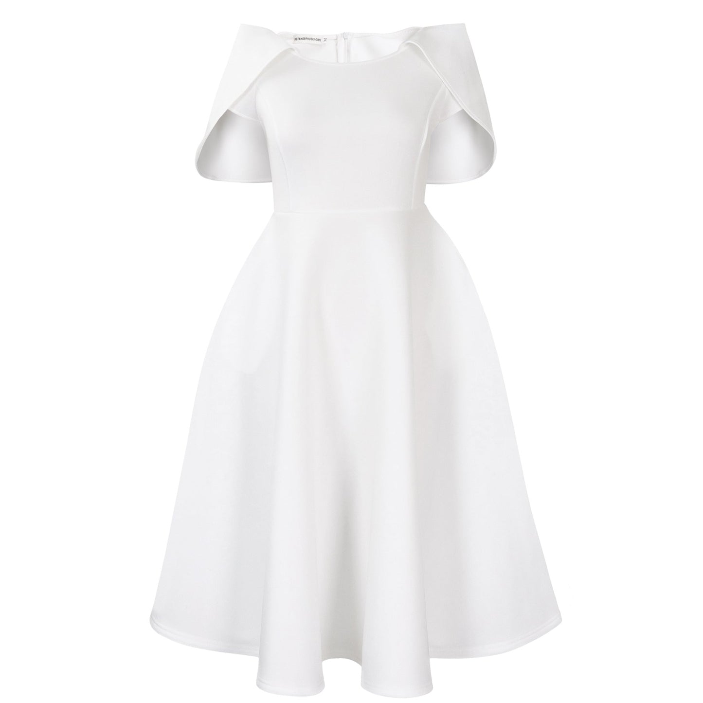 Damen Abendkleid mit Cape Dramatischer Effekt