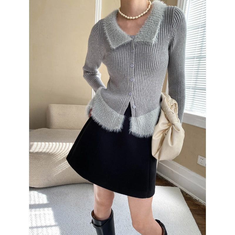 Damen Cardigan Strick Weich Norvielle