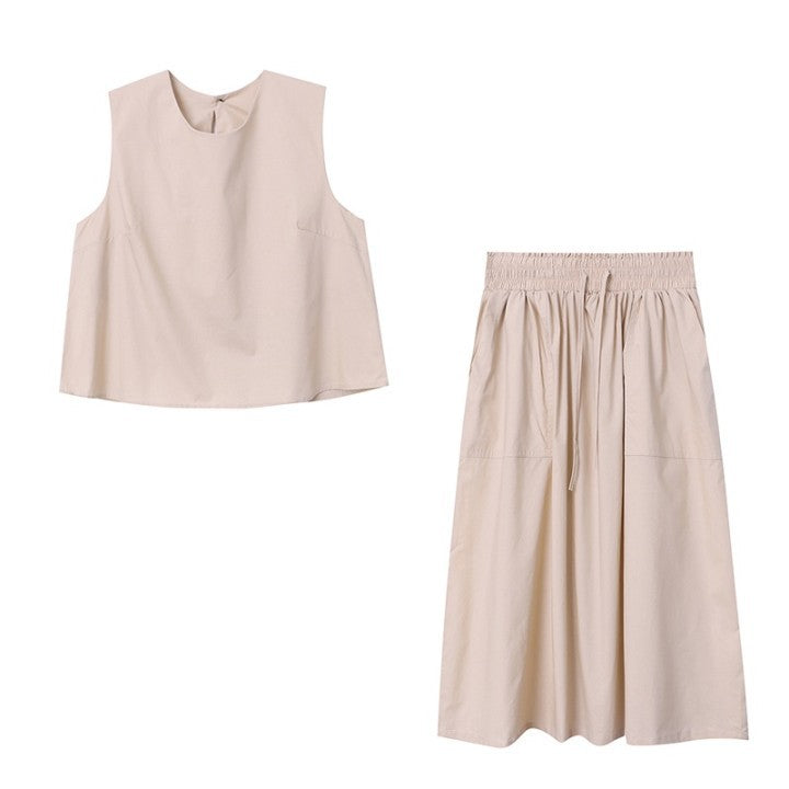 Damen Maxikleid Schaufelausschnitt Elastischer Bund Norvielle