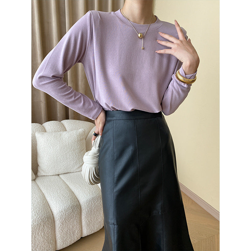 Damen Langarmshirt Feinripp Norvielle