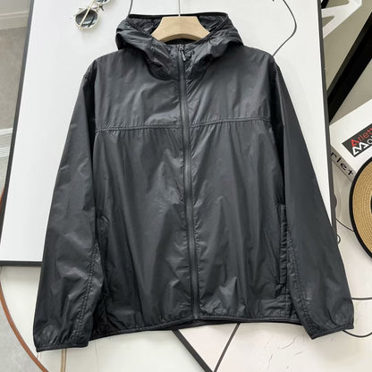 Damen Sportjacke Leicht Kapuze Norvielle