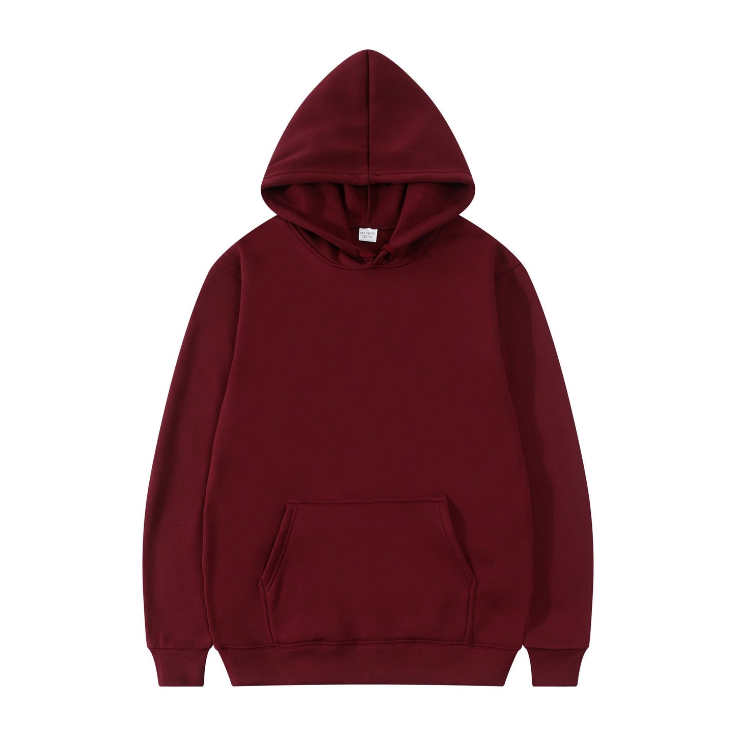 Damen Kapuzenpullover Baumwollmix Bequem Grau