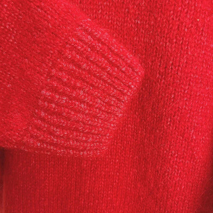 Damen Strickpullover Auffälliger Schriftzug Norvielle