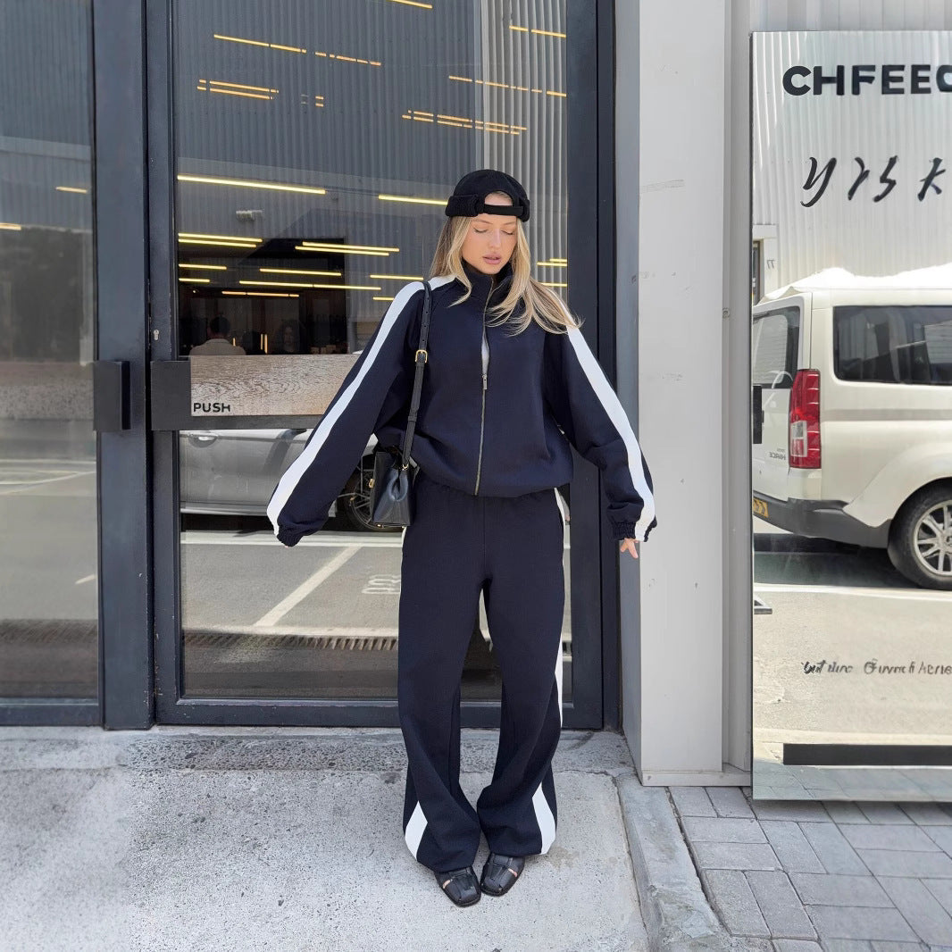 Damen Sportliche Jogginganzug Set Norvielle