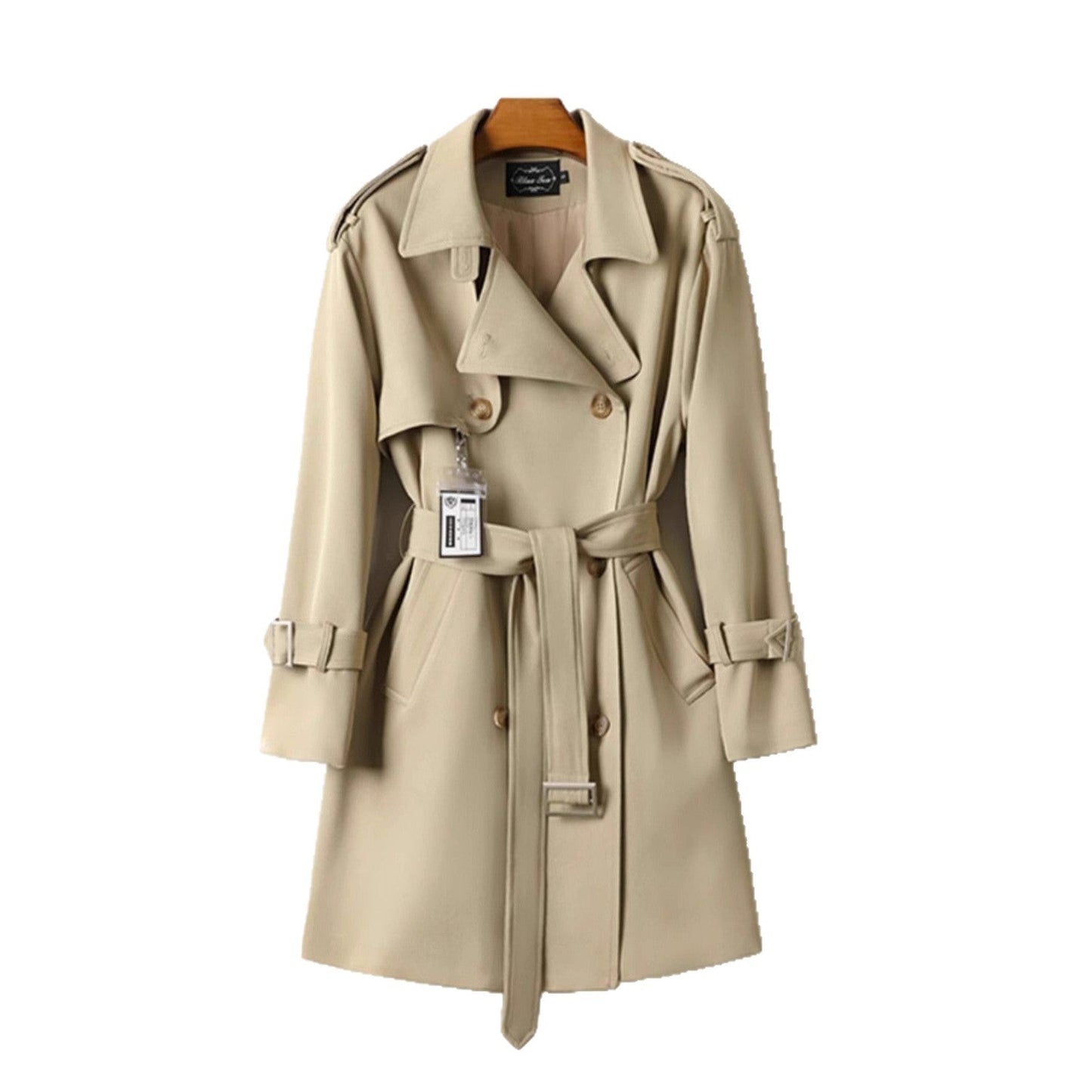 Damen Trenchcoat Oversized Schnitt Norvielle