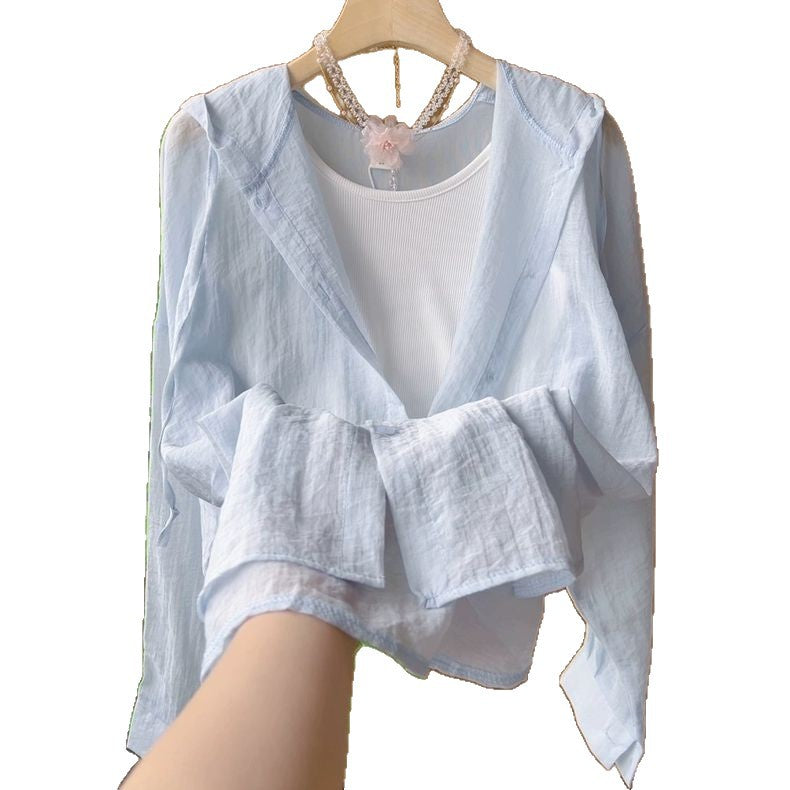 Damen Sommerjacke Leicht Rüschendesign Norvielle