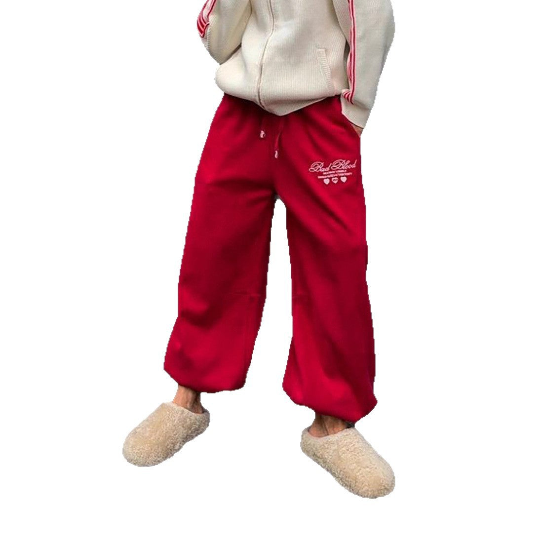 Damen Freizeithose Weites Bein Norvielle