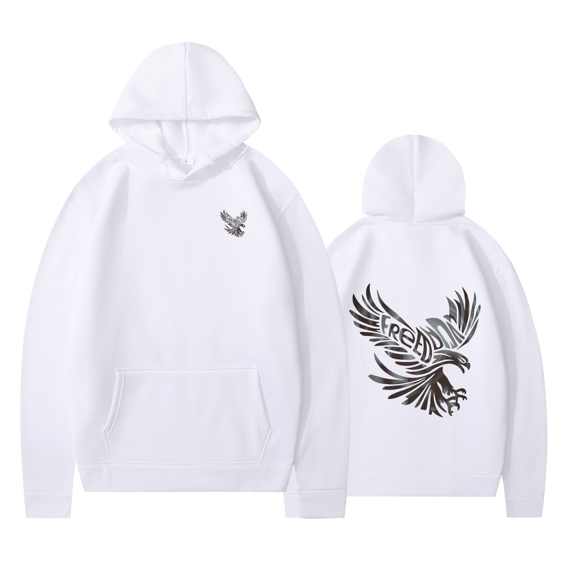 Damen Kapuzenpullover Adlerdesign Weich Norvielle - Norvielle