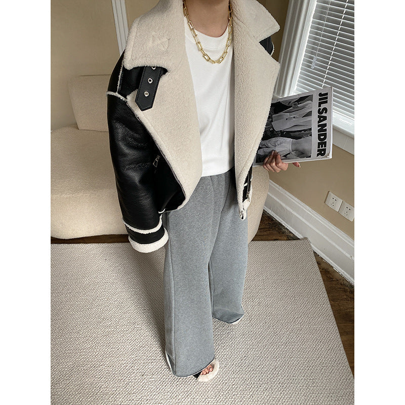 Damen Oversized Pullover Norvielle Modern