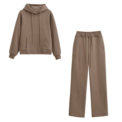 Damen Hoodie-Set mit Jogginghosen Bequem Norvielle