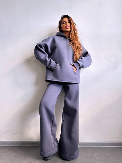 Damen Kapuzenpullover Weite Passform Norvielle