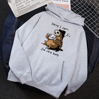 Damen Kapuzensweater Tiermotiv Weich Norvielle