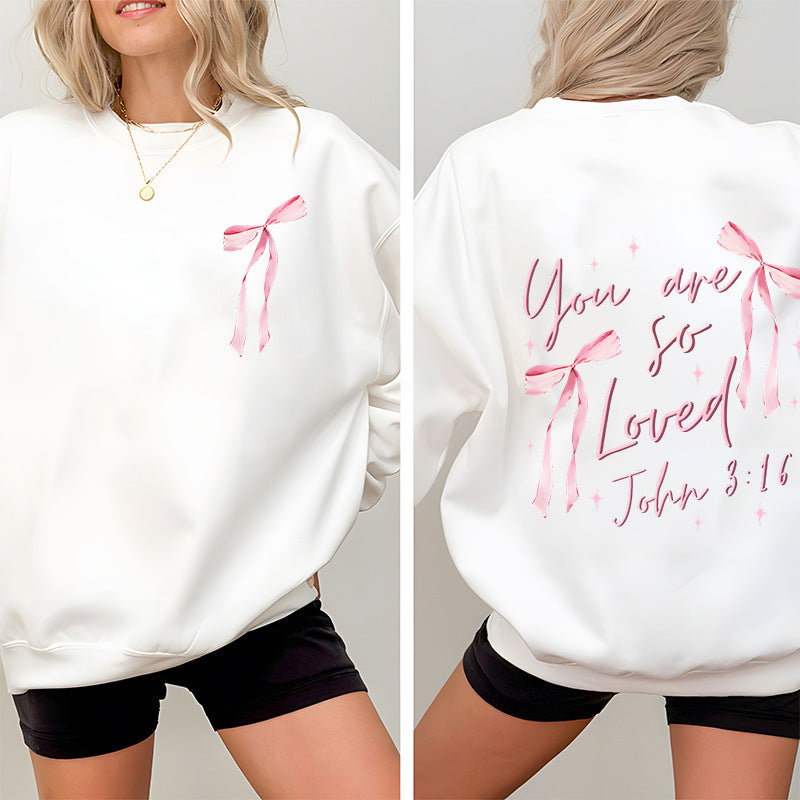 Damen Sweatshirt Einzigartiger Aufdruck Verspielt Grau Norvielle