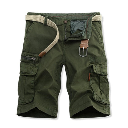 Herren Cargo-Shorts Robust Mit Multi-Taschen
