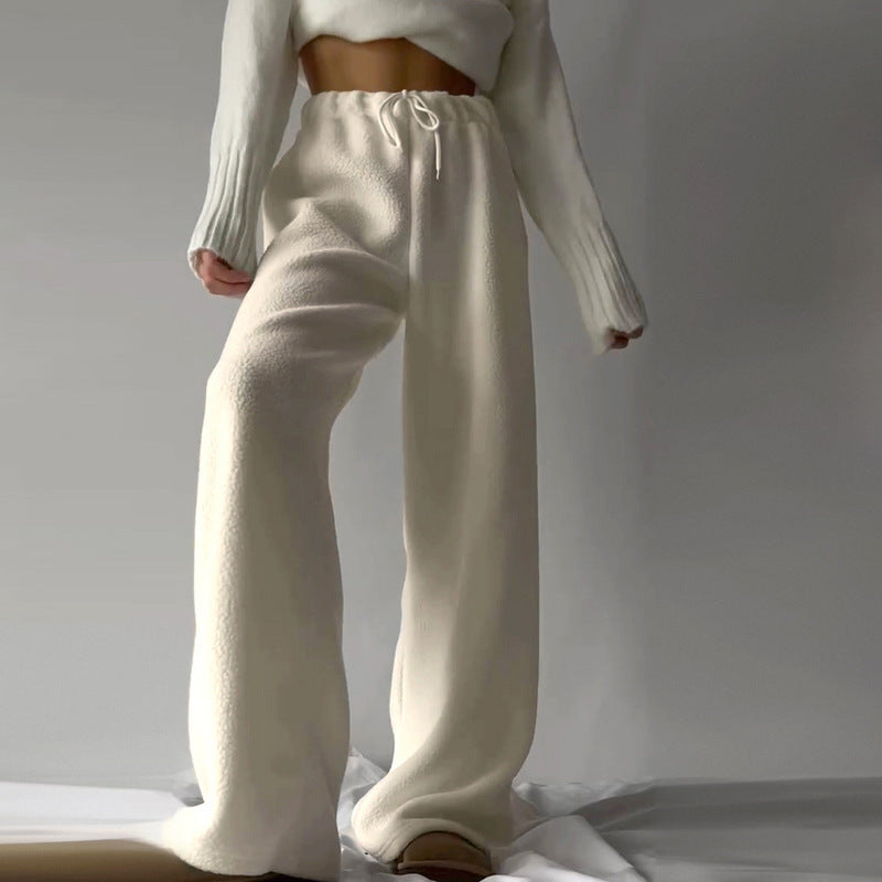 Damen Freizeithose Hochbund mit Taschen Norvielle