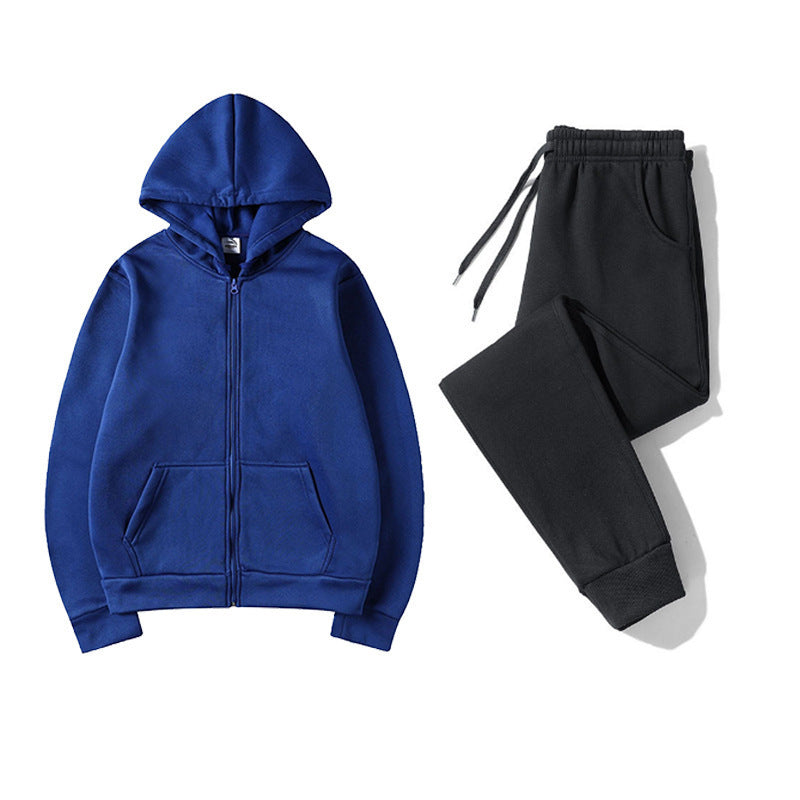 Damen Sportliches Kapuzenset Elastisch Mit Reißverschluss