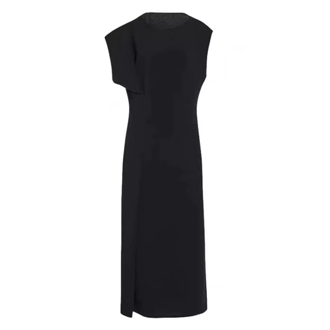 Damen Midikleid Fließend Reduced Schnitt Norvielle