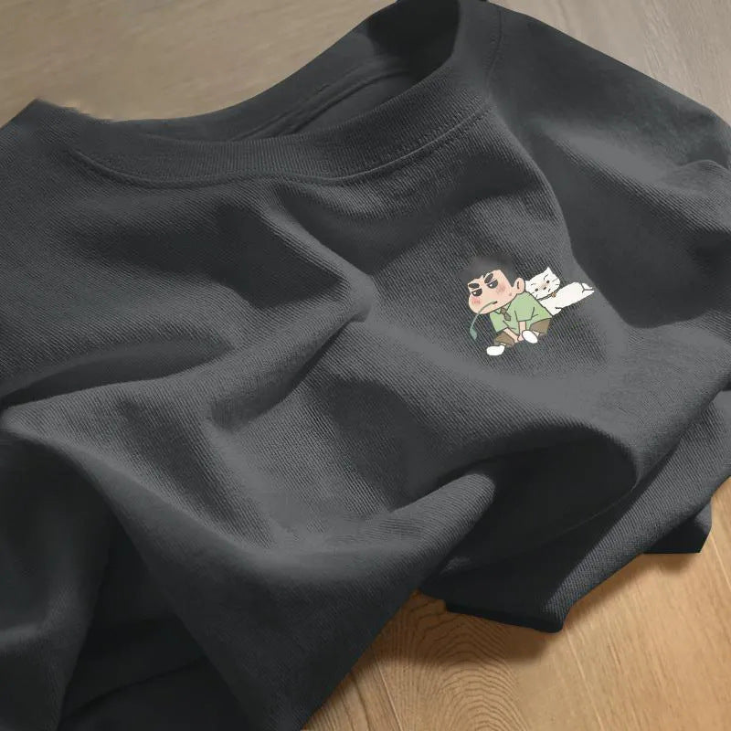 Damen Sweatshirt Cartoon-Motiv Norvielle