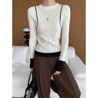Damen Strickpullover Modernes Design Norvielle