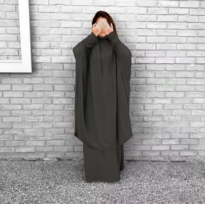 Damen Langarmkaftan Elegant Weit Norvielle