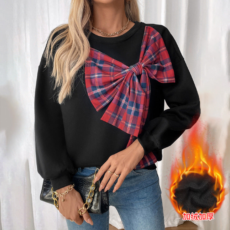Damen Sweatshirt Künstlerisches Knoten-Design Norvielle - Norvielle