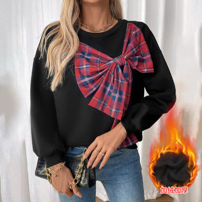 Damen Sweatshirt Künstlerisches Knoten-Design Norvielle - Norvielle