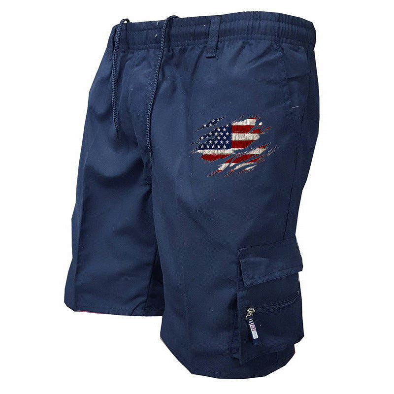 Herren Cargo-Shorts elastischer Bund mit Seitentaschen Norvielle