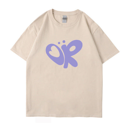 Damen T-Shirt mit Grafikdruck Schwarz - Norvielle