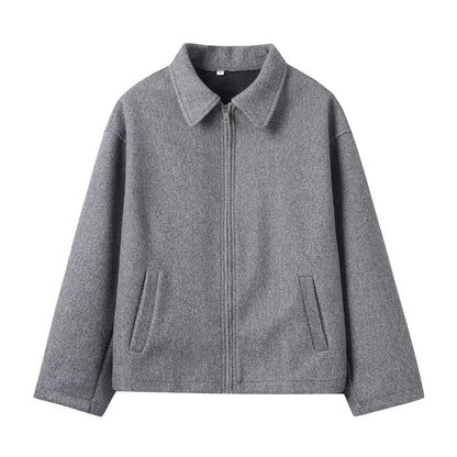 Damen Wolljacke Lässig Norvielle
