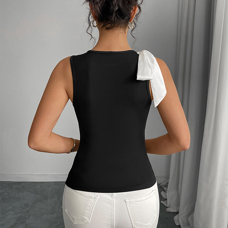 Damen Body mit Schleifen-Detail Elegantes Design