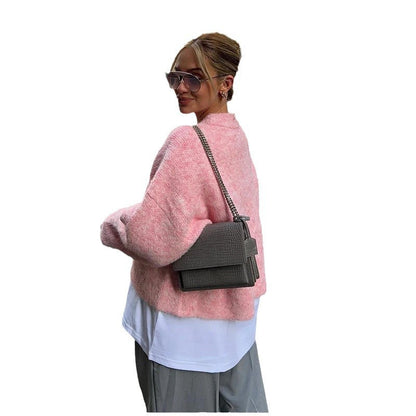 Damen Oversized Pullover Norvielle