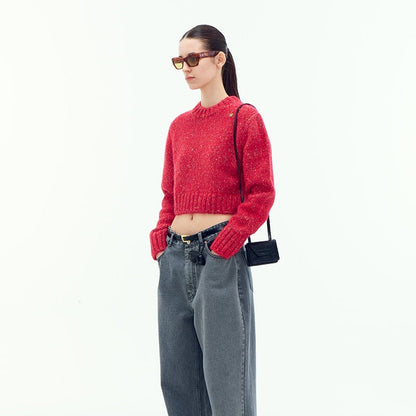 Damen Kurzarm Pullover Norvielle