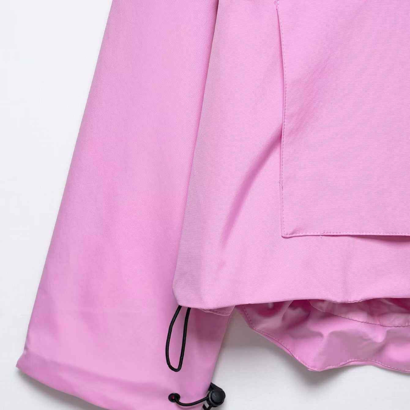 Damen Freizeitjacke Verstellbarer Kapuzenkragen Praktische Taschen