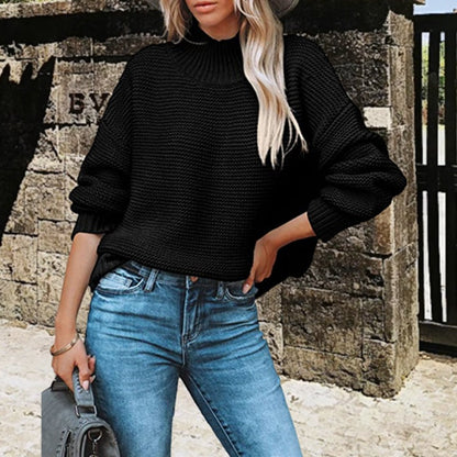 Damen Grobstrickpullover Oversized Norvielle
