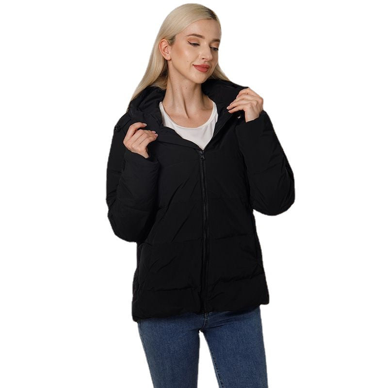 Damen Winterjacke Gesteppt Wasserdicht Weich Norvielle