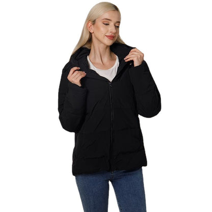 Damen Winterjacke Gesteppt Wasserdicht Weich Norvielle