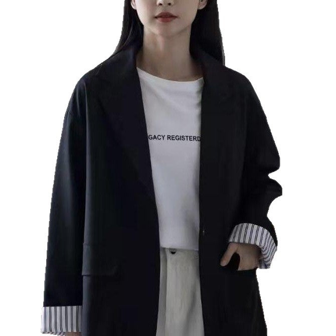 Damen Longline Blazer Klassisch