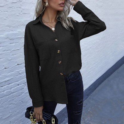 Damen Hemdbluse Lässig Norvielle
