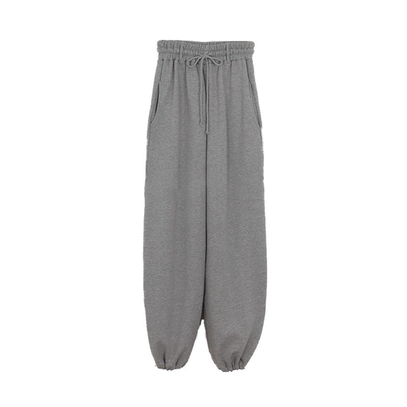 Damen Sweatpants Weit Elastischer Bund Norvielle