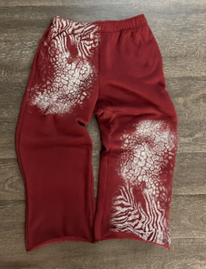 Damen Freizeithose Tiermuster Norvielle